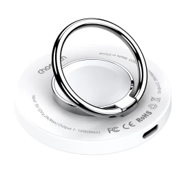 Indukcinis įkroviklis iphone Magsafe Su Laikikliu 15w, Baltas