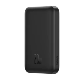 Indukcinis Maitinimo šaltinis 6000 Mah 20 W Su Usb-c Kabeliu Magnetic Mini Air - Juodas