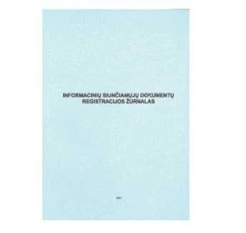 Informacinių siunčiamųjų dokumentų registravomo žurnalas, A4 (48)  0720-007