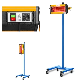 Infraraudonųjų Spindulių Dažų Džiovintuvas Ant Stovo 1100w Ir-dryer1000