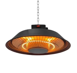 Infraraudonųjų spindulių šildytuvas Heatum AURA H1500 Black