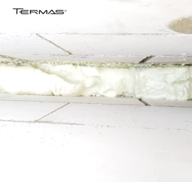 Oro tarpo šiltinimas injektuojamu poliuretanu