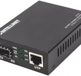 Intellinet 508193 Intellinet 10gbase-t/10gbase-r Medijos Keitiklis, 1x 10gb Sfp+ Lizdas/1x 10gb Rj45