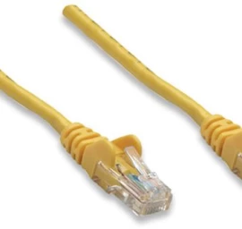 Intellinet Network Solutions U/utp Cat. 5e 0,5 M Geltonos Spalvos Pačkordas