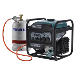 Inverterinis generatorius LPG/benzinas 4500W, KS 4500iG KONNER &amp; SOHNEN