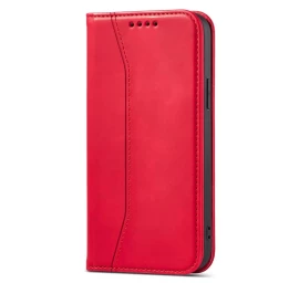 iphone 14 Pro Max Skirtas Magnetinis Dėklas, Apverčiamasis Dangtelis, Piniginės Stovas, Raudonas iphone 14 Pro Max Skirtas Magnetinis Dėklas, Apverčiamasis Dangtelis, Piniginės Stovas, Raudonas