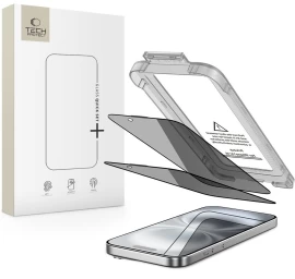 „iphone 15 / 16 Quick Set Spy+“ Privatumo Stiklas – 2 Vnt.