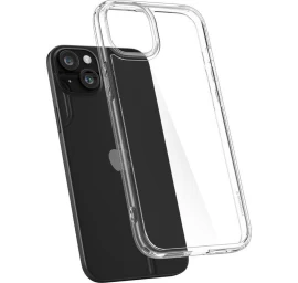iphone 15 Plus Crystal Hybrid Dėklas - Skaidrus