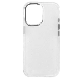 „iphone 16 Glitter Case“ Dėklas – Permatomas Su Blizgučiais