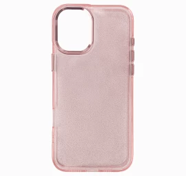 „iphone 16 Glitter Case“ Dėklas – Rožinis Su Blizgučiais