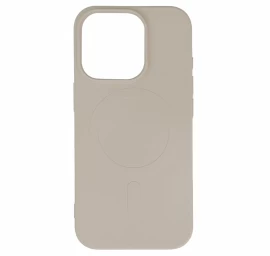 „iphone 16 Pro Max“ Dėklas „liquid Silicone Case Magsafe“ – Smėlio Spalvos