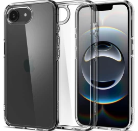 iphone 16e Ultra Hybrid Dėklas - Skaidrus