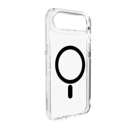 iphone 17 Air Galinis Dėklas Tpu Pc Lite Magsafe - Skaidrus Juodas žiedas