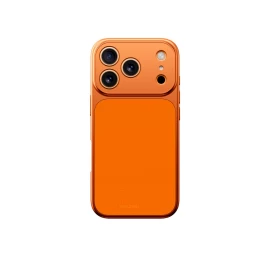 iphone 17 Pro Dėklas minimal Mag Full Cover Case - Oranžinis