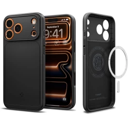 iphone 17 Pro Max Thin Fit Magsafe Dėklo Nugarėlė - Juoda