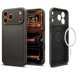 iphone 17 Pro Thin Fit Magsafe Dėklo Nugarėlė - Pilka