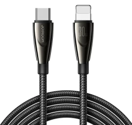 iphone Pioneer Serijos Usb-c - lightning 30w 1,2 M Juodas Kabelis