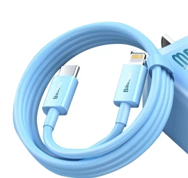 iphone Superior Serijos Usb-c - lightning 20w Pd 1 M Ilgio Kabelis - Mėlynas
