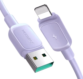 iphone Usb-a - lightning 2,4a 1,2 M Violetinės Spalvos Kabelis