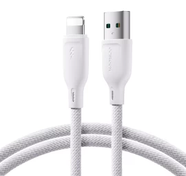 iphone Usb-a - lightning 3a Daugiaspalvis Serijos 1 M Ilgio Baltas Kabelis