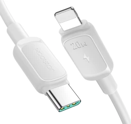 iphone Usb-c - lightning 20w 1,2 M Baltos Spalvos Kabelis
