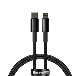 iphone Usb-c - lightning Greitojo įkrovimo 20w 1 M Kabelis - Visas Juodas
