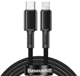 iphone Usb-c - lightning Greitojo įkrovimo 20w 2 M Kabelis - Juodas