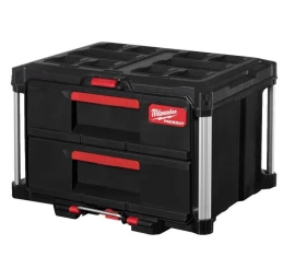 Įrankių dėžė su 2 stalčiais MILWAUKEE Packout
