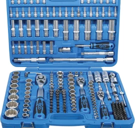 Įrankių rinkinys | 12-kampės galvutės | 6.3 mm (1/4) / 10 mm (3/8) / 12,5 mm (1/2) | 192 vnt. (2286)