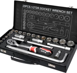 Įrankių rinkinys | 12,5 mm (1/2) | 10-32 mm | 25 vnt. (YT-12671)