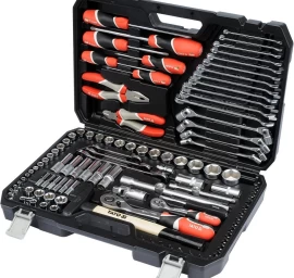 Įrankių rinkinys | 6.3 mm (1/4) / 10 mm (3/8) / 12,5 mm (1/2) | 109 vnt. (YT-38891)