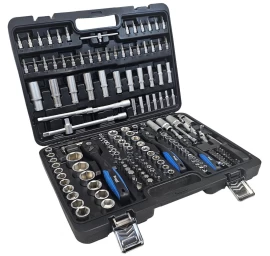 Įrankių rinkinys | 6.3 mm (1/4) / 10 mm (3/8) / 12,5 mm (1/2) | 173 vnt. (BT500173)