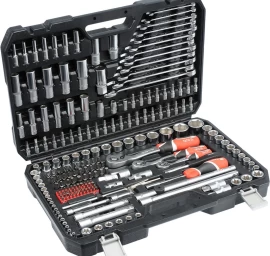 Įrankių rinkinys | 6.3 mm (1/4) / 10 mm (3/8) / 12,5 mm (1/2) | 216 vnt (YT-38841)