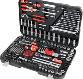 Įrankių rinkinys | 6.3 mm (1/4) / 10 mm (3/8) / 12,5 mm (1/2) | 225 vnt. (YT-38941)