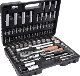 Įrankių rinkinys | 6.3 mm (1/4) + 12.5 mm (1/2) | 94 vnt. (58687)
