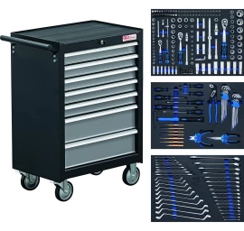 Įrankių spintelė BGS Technic 4062 | 7 stalčiai | 263VNT.