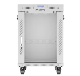įrengimo Stovas 19&amp;quot; 15u 600x800 Gry Lcd Door Lanberg (flat Pack) V2