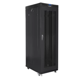įrengimo Stovas 19&amp;quot; 27u 800x1200 Black Perfect Door Lcd Lanberg (flat Pack)