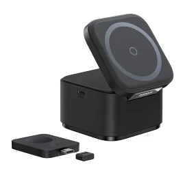 Išmaniųjų Laikrodžių 3-in-1 Indukcinis įkroviklis magsafe 25w - Juodas