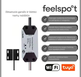 Išmanusis garažo durų valdiklis Feelspot FS-GC02W