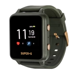 Išmanusis laikrodis Gudrutis Super G Active GPS laikrodis, Žalia