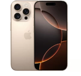 Išmanusis Telefonas Apple Iphone 16 Pro 256 Gb Desert Titanium (sand) Mynk3zd/a