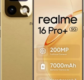 Išmanusis Telefonas Realme 16 Pro+ 5g 12/512gb Gold 512 Gb Gold Tkoralsza0173