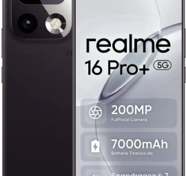 Išmanusis Telefonas Realme 16 Pro+ 5g 12/512gb Pilkas 512 Gb Pilkas Tkoralsza0172
