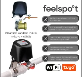 Išmanusis vožtuvo valdiklis Feelspot FS-VC01 WiFi