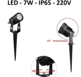 Įsmeigiamas LED lauko šviestuvas - Lumi Plant 7W - 3000K