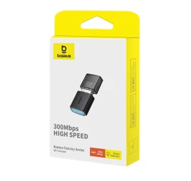 Išorinė Usb Wifi 2.4ghz 300mbps Tinklo Kortelė Juoda