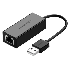 Išorinis Lan Adapteris Rj45 - Usb 2.0 100 Mbps - Juodas