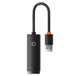 Išorinis Lan Usb A Tipo Rj45 100mbps Pilkos Spalvos
