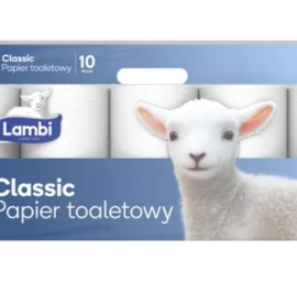 Išversti Produkto Pavadinimą į Lietuvių Kalbą: Lambi, Classic Toilet Paper, 10 Rolls (hit).